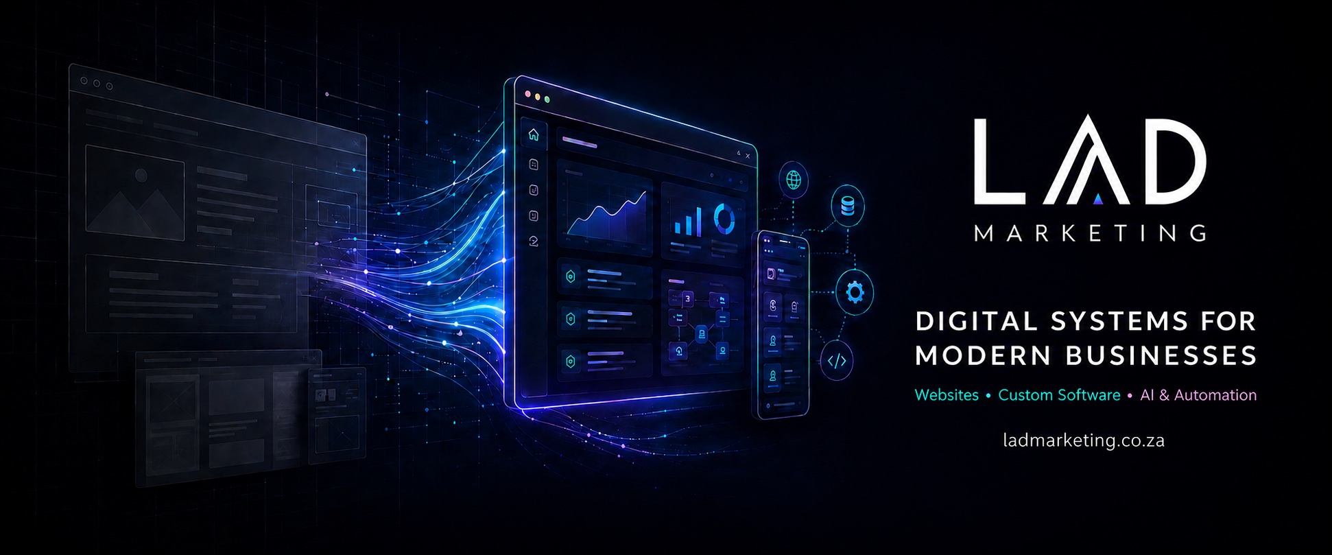 LAD Marketing custom software and connected digital systems
